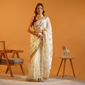 Zari & Glint Space Silk Saree