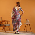 Sheesh Mahal Heritage Mirror Work Modal Silk Saree