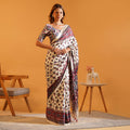 Sheesh Mahal Heritage Mirror Work Modal Silk Saree
