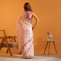 The Gulabi Aaina - Hand-Tucked Mirror &amp; Sequins Georgette Saree