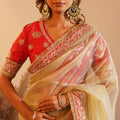 The Shadi Mubarak - Heavy Soft Twill Net Saree