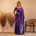 The Purple Palki - Silk Saree