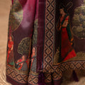 The Darbar-e-Khas - Zarna Silk Saree