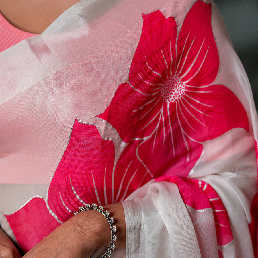 Rang-Rasm - Organza Saree