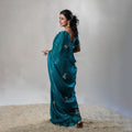 The Suvarna Mrig - Embellished Barasingha Space Silk Saree