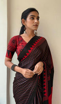 The Contrast Series - Premium Japan Satin Sarees