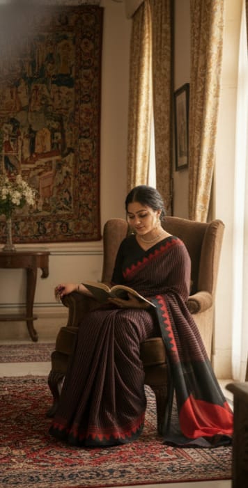 The Contrast Series - Premium Japan Satin Sarees