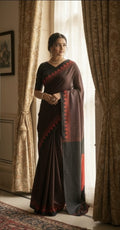The Contrast Series - Premium Japan Satin Sarees