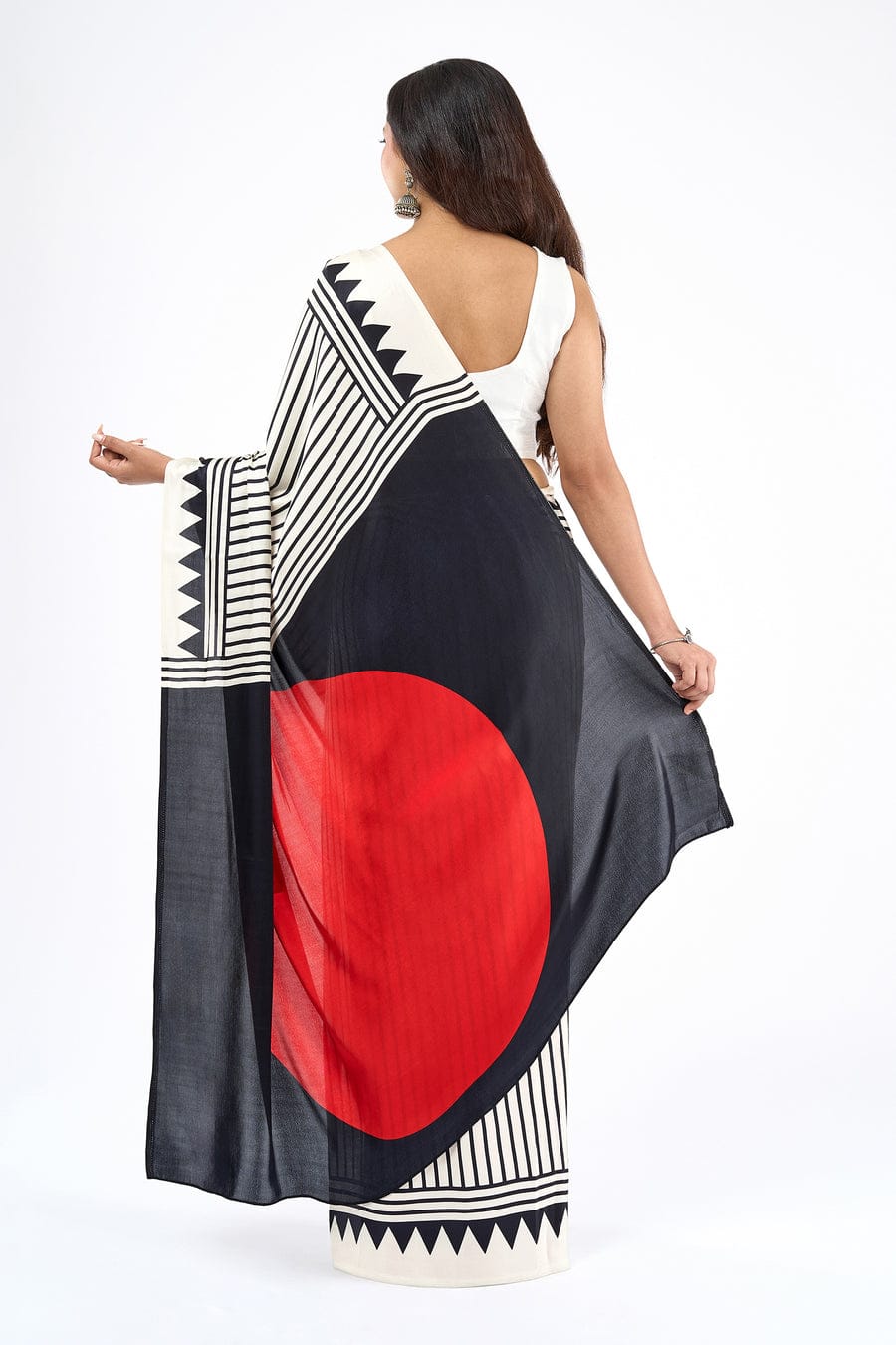 The Contrast Series - Premium Japan Satin Sarees