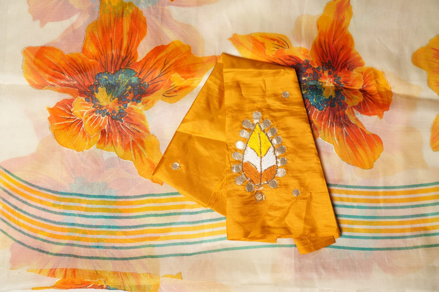 The Ambar Chaya - Organza Saree