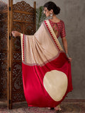 The Contrast Series - Premium Japan Satin Sarees